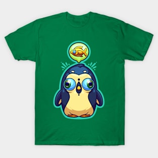 Hungry Penguin T-Shirt